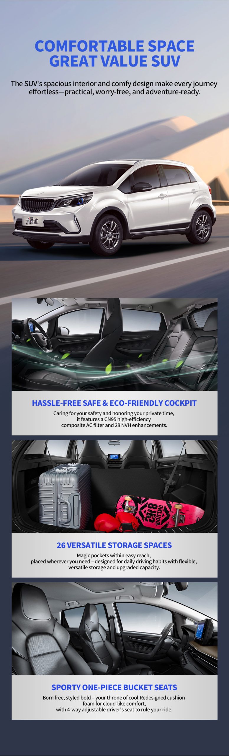 Geely GX3 Pro 2024 Manual Edition - Xiaomeng - Space Display