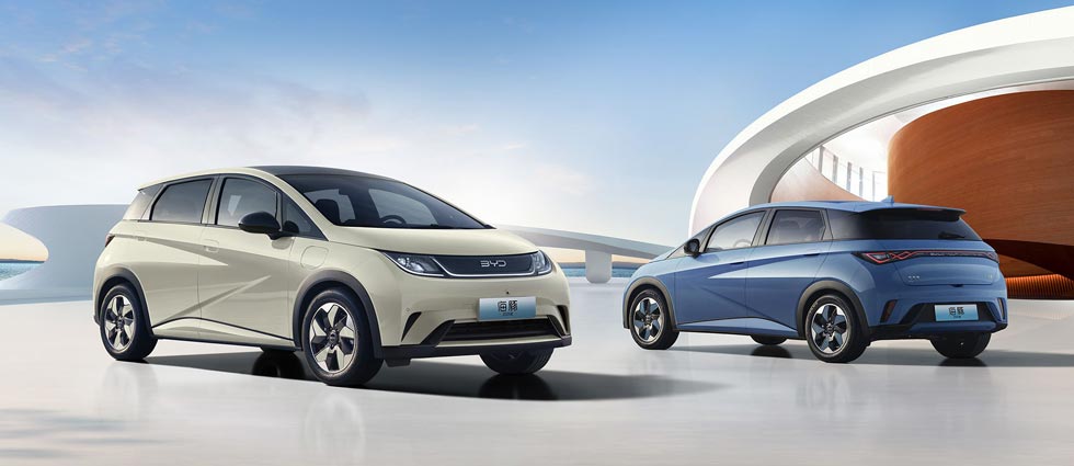 BYD Dolphin electric car export to Nigeria
