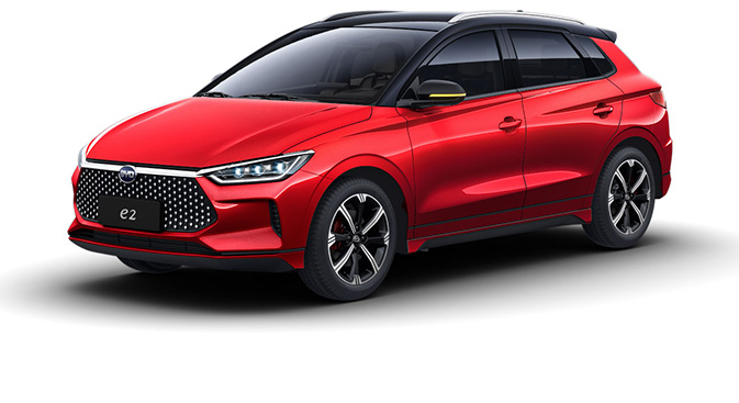 BYD e2 Compact pure electric car