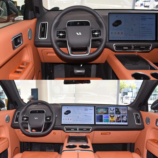 Ideal L7 2025 Pro Smart Refresh Edition Long Range 1360km Middle SUV Ternary Lithium Battery Household Five-Door Five-Seater Car