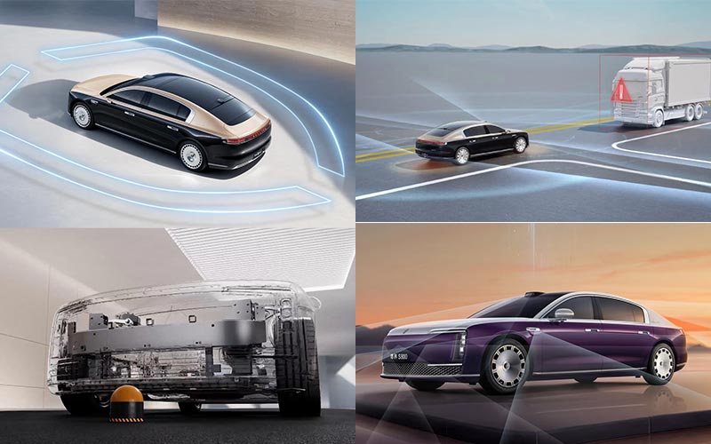 Huawei ADS 4.0 autonomous driving system with advanced sensors and smart capabilities